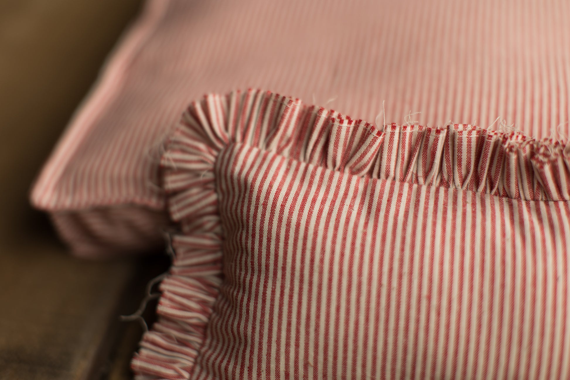 Bed Linens | Red Stripe