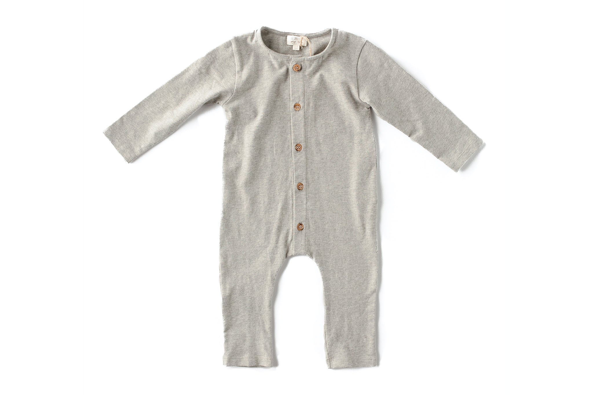 Workman Playsuit | Grey Melange