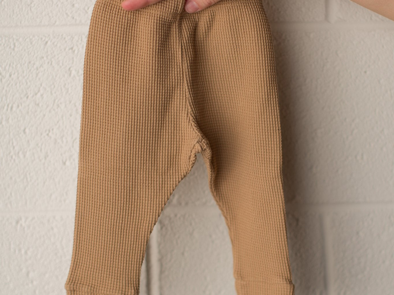 Waffle Legging | Camel