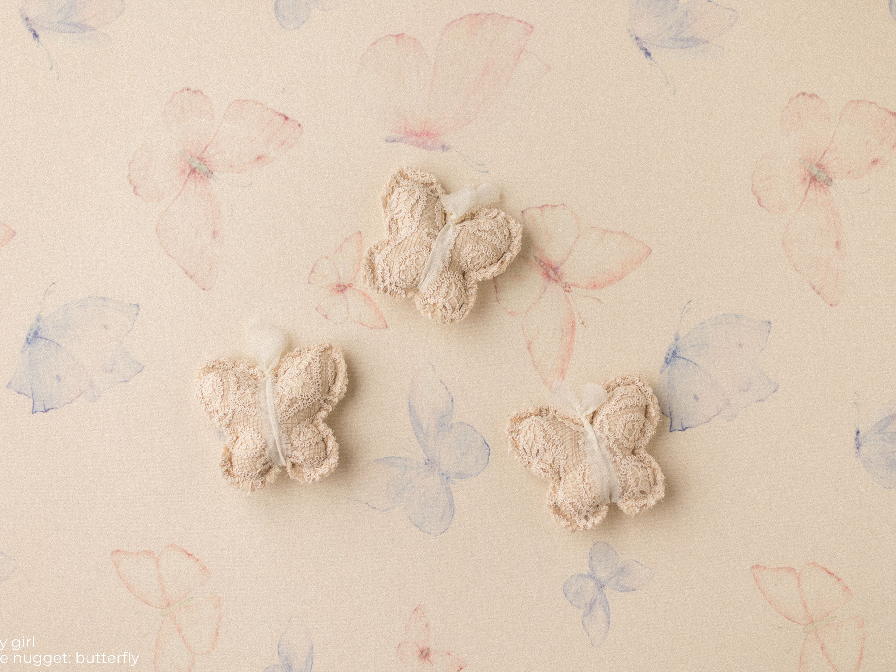 Snuggle Nuggets | Lace Butterfly