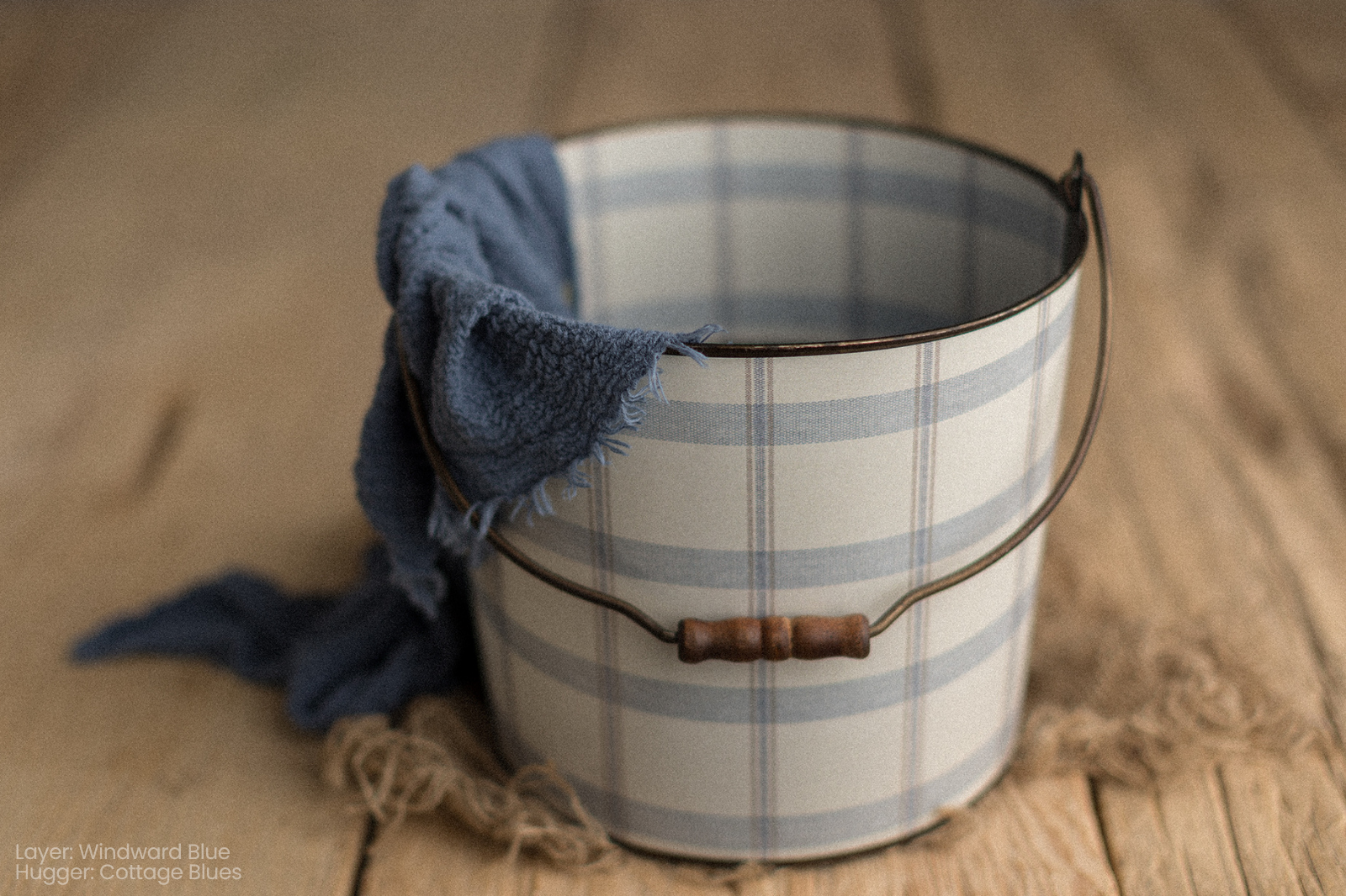 Bucket Hugger | Cottage Blues