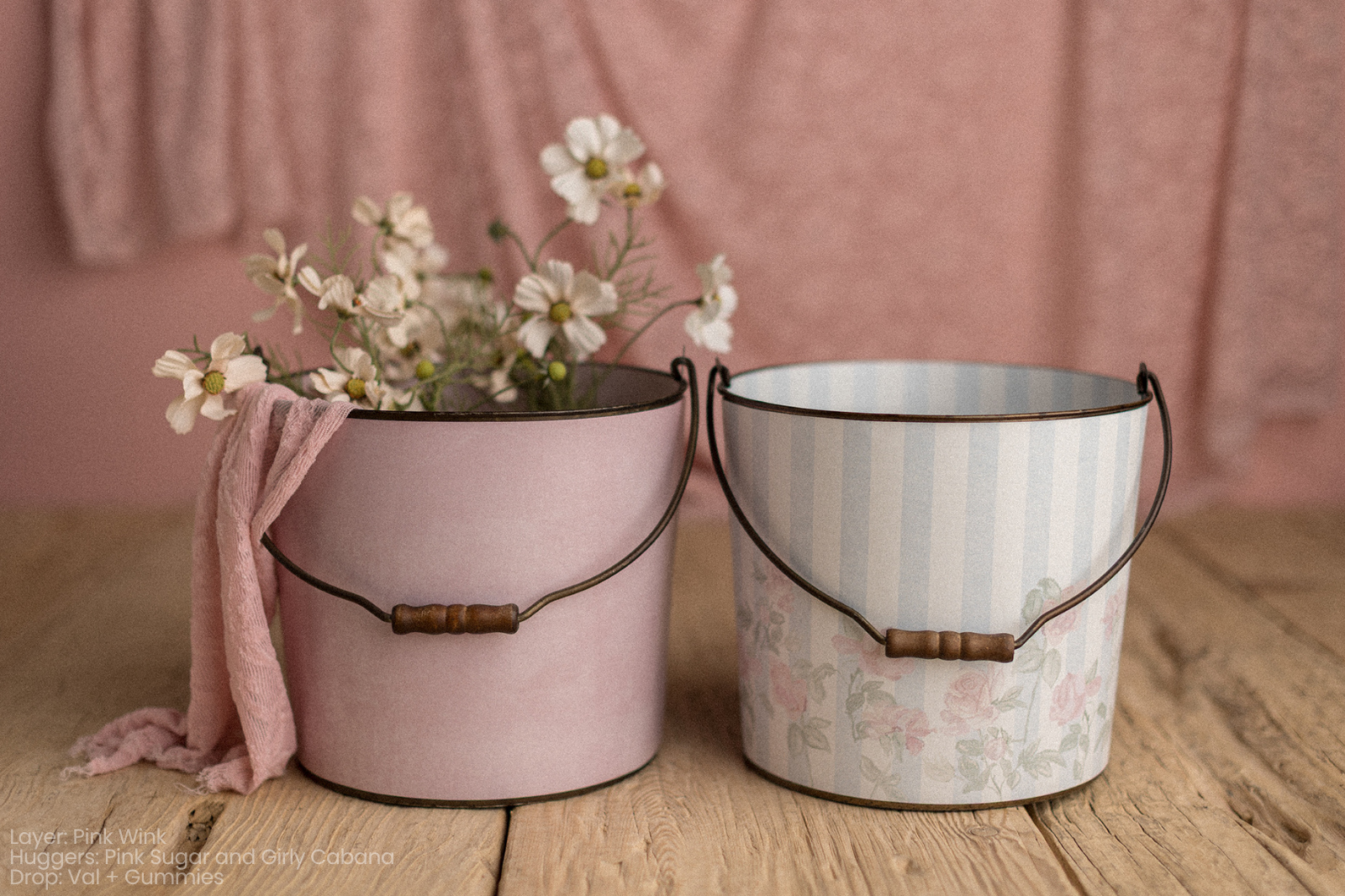 Bucket Hugger | Pink Sugar