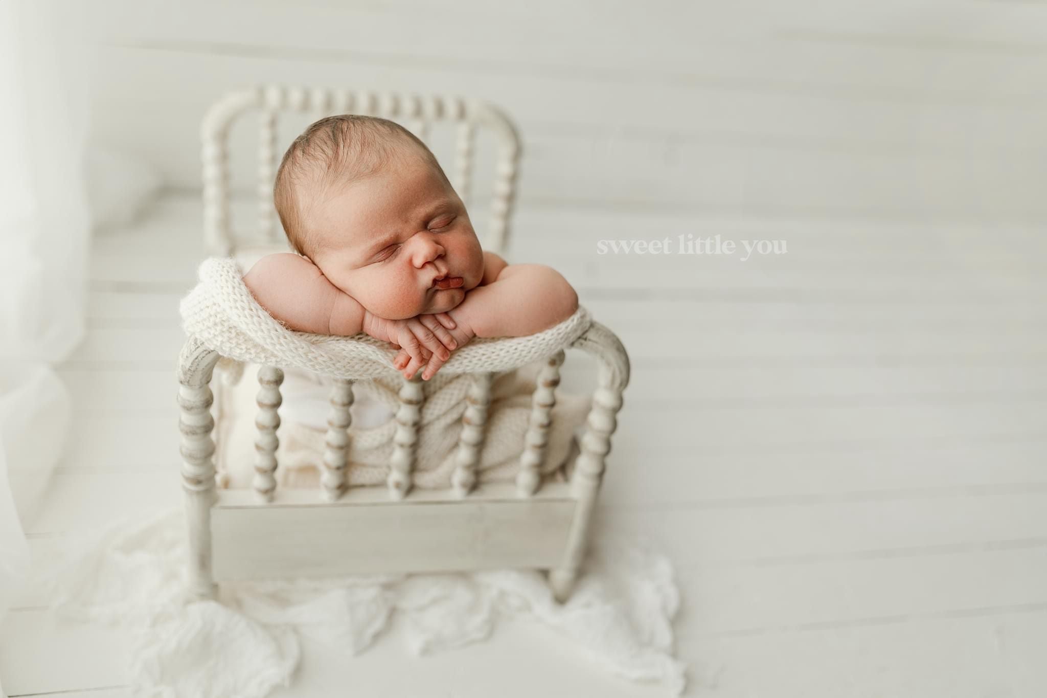 Allred Bed | Creamed Wheat Painted
