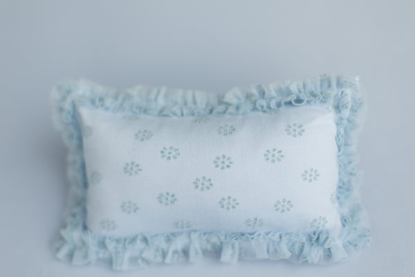 Arianna Light Blue | Ruffle Pillowcase