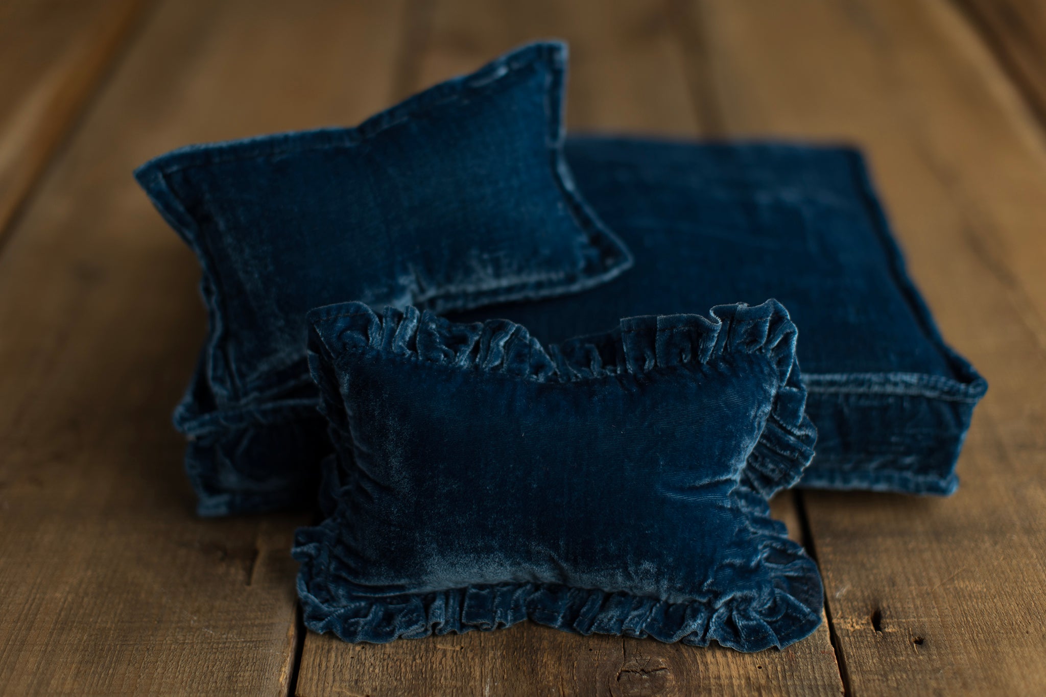 Bed Linens | Indigo Blue Velvet