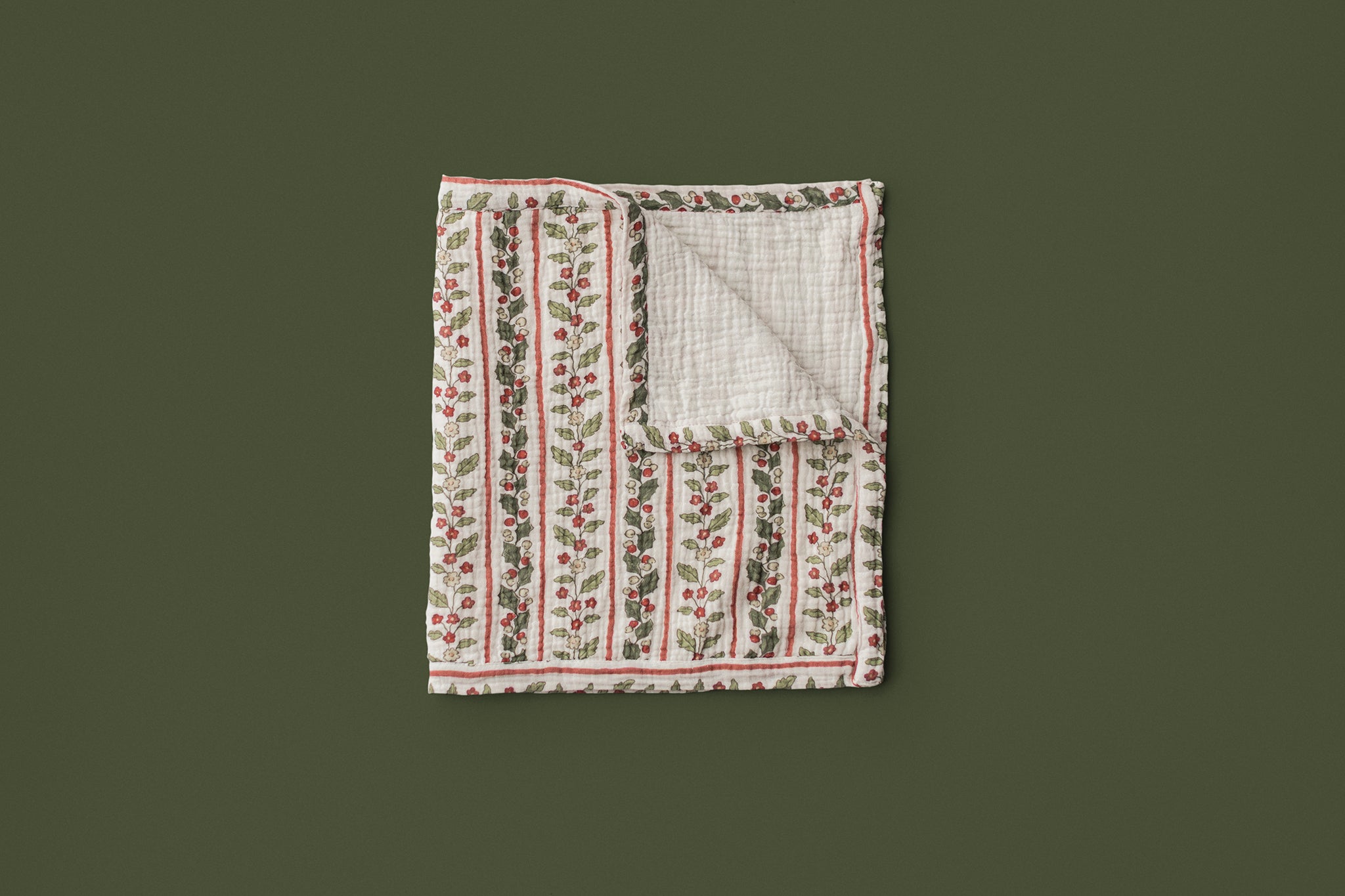 Bed Linens | Yuletide Stripes