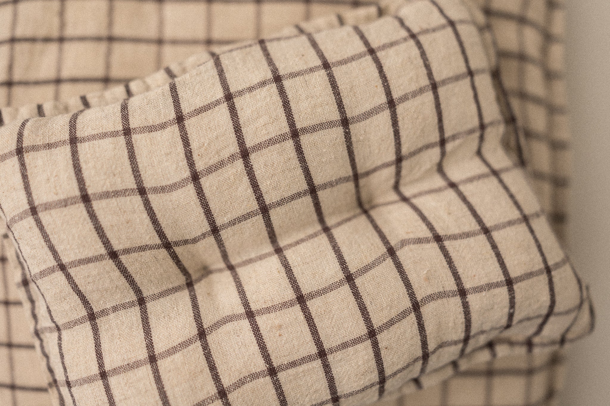 Bed Linens | Walnut Windowpane