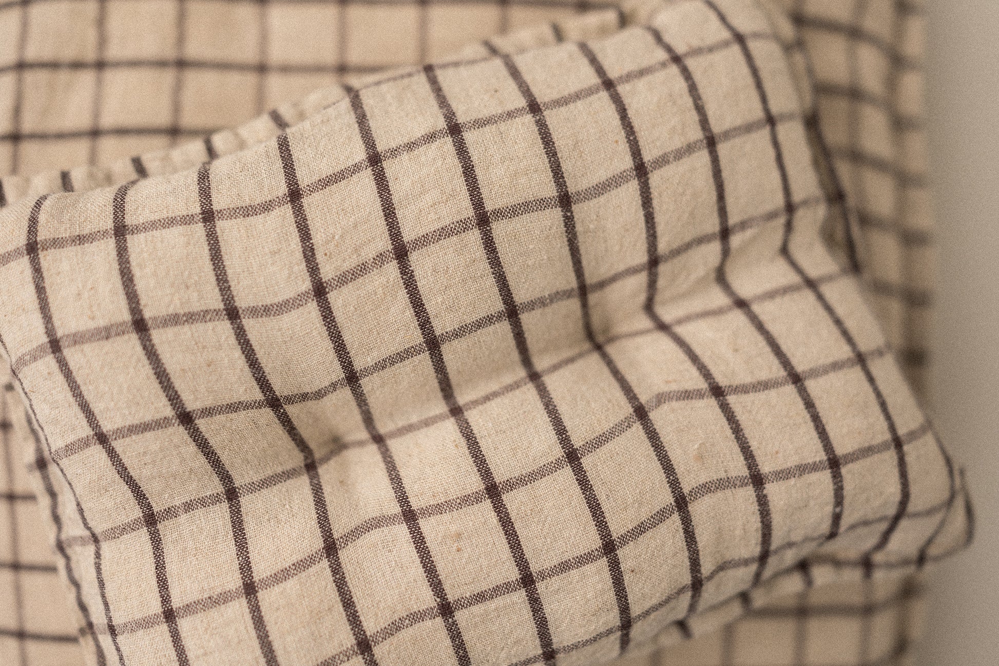 Bed Linens | Walnut Windowpane