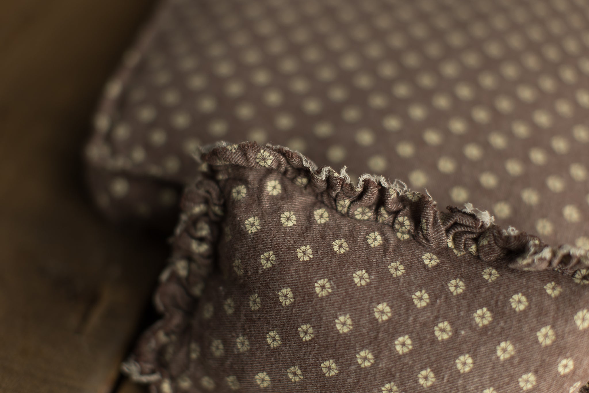 Bed Linens | Brown Stamped Floral