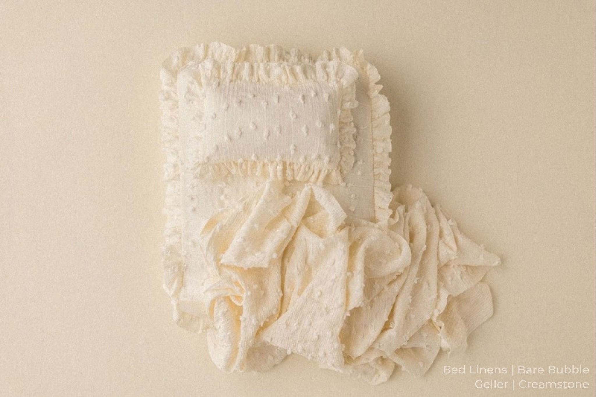 Bed Linens | Bare Bubble / Geller | Creamstone