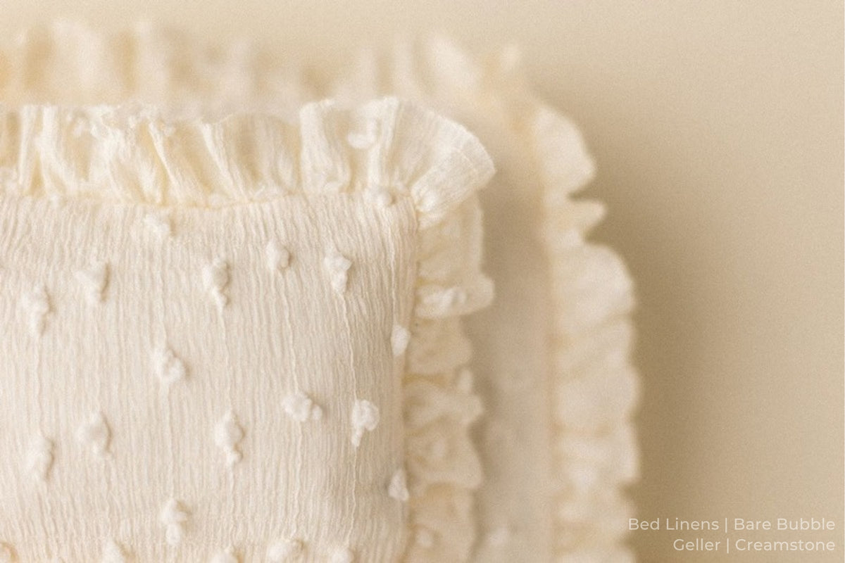 Bed Linens | Bare Bubble / Geller | Creamstone