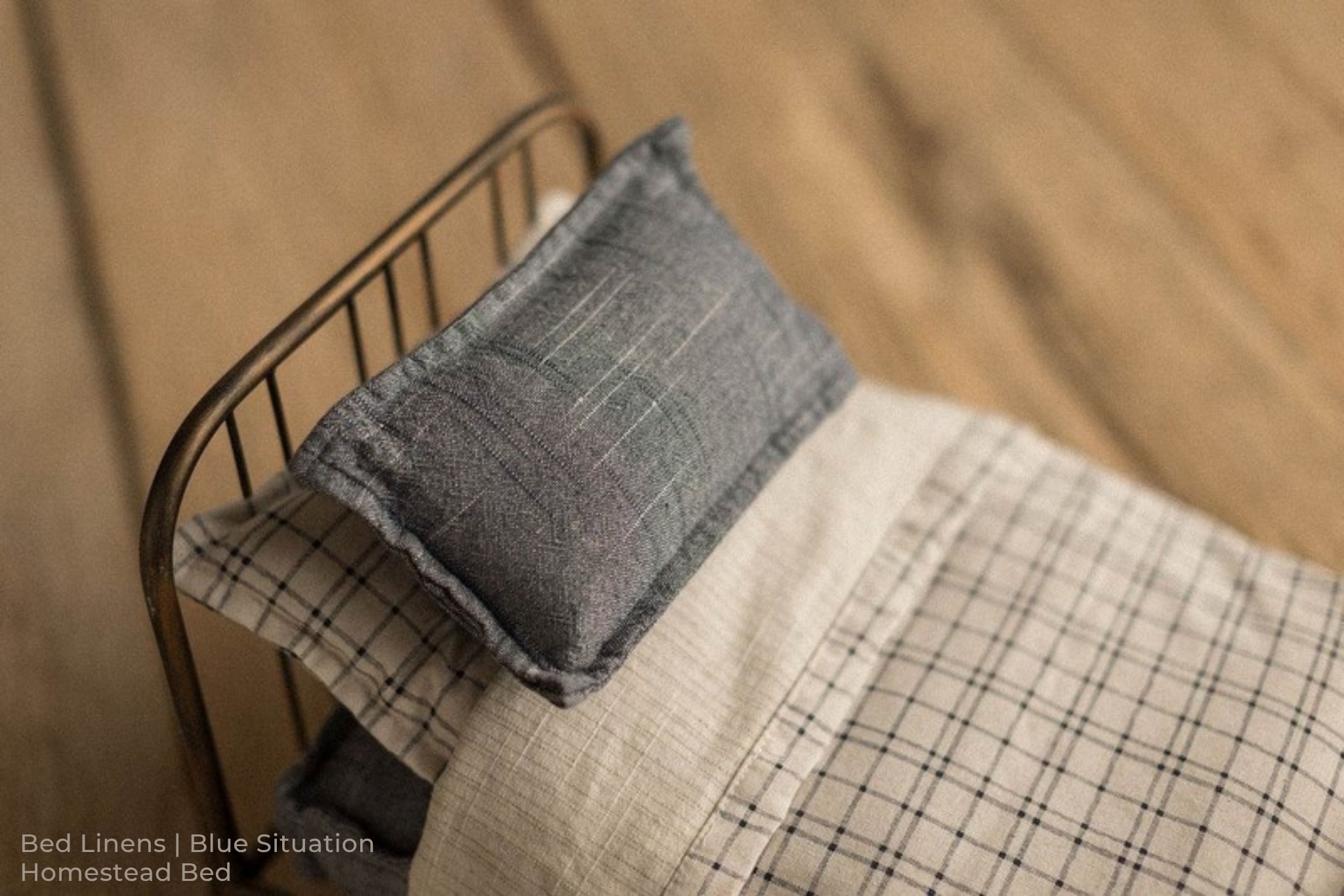 Bed Linens | Blue Situation / Homestead Bed
