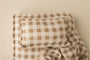 Bed Linens | Brown Mini Buffalo Check / Geller | Creamstone