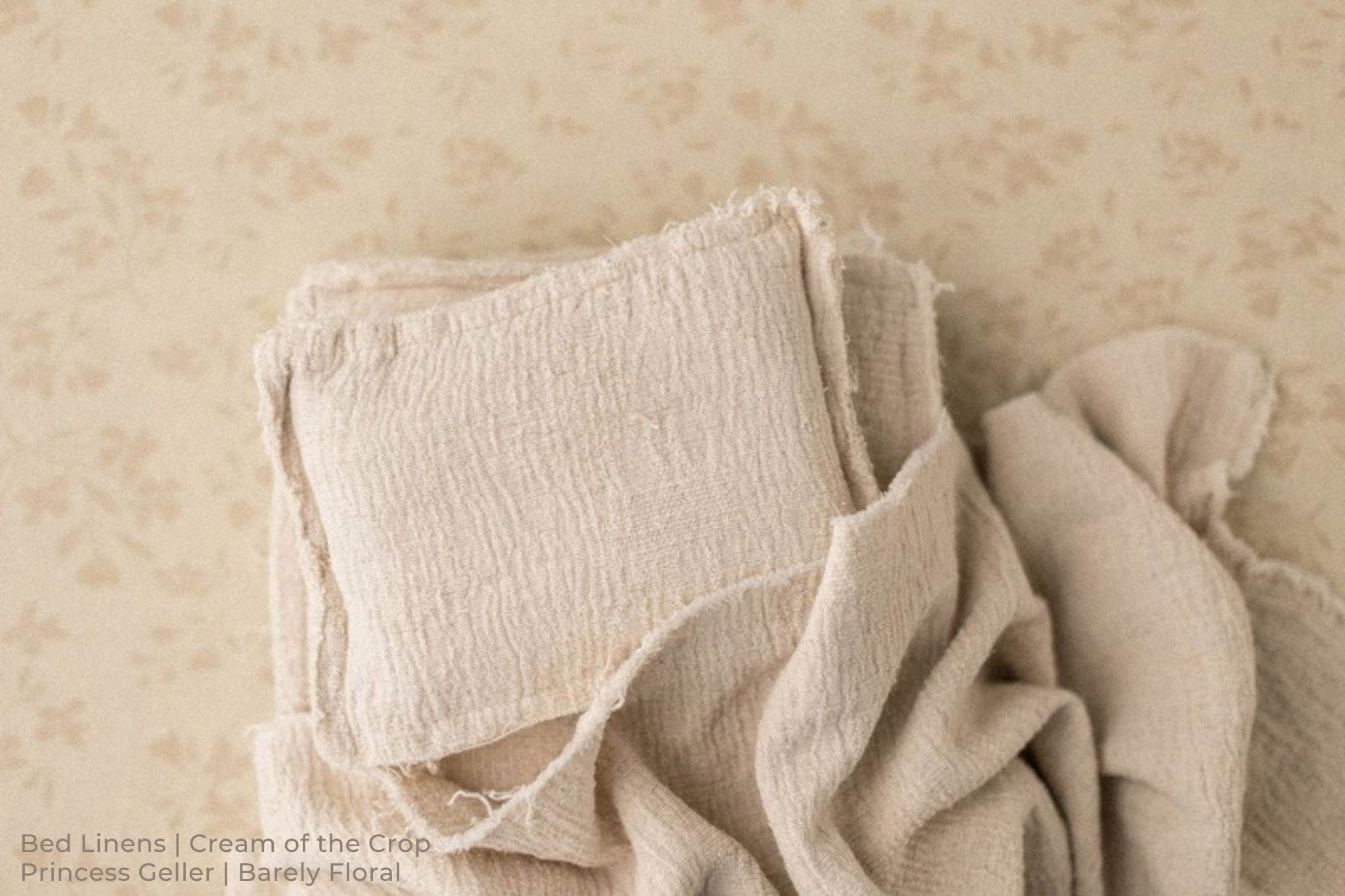 Bed Linens | Cream of the Crop / Princess Geller | Barely Floral