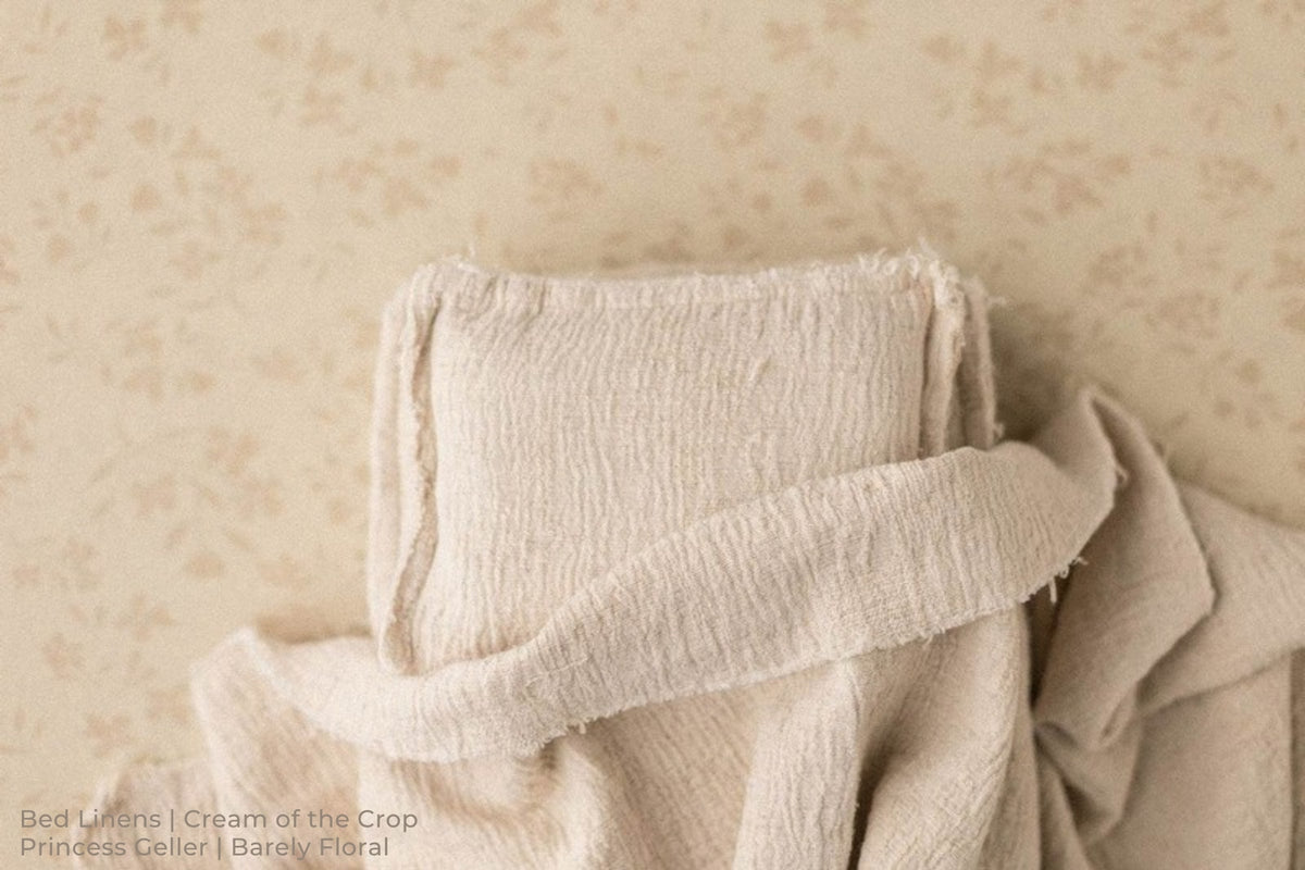 Bed Linens | Cream of the Crop / Princess Geller | Barely Floral