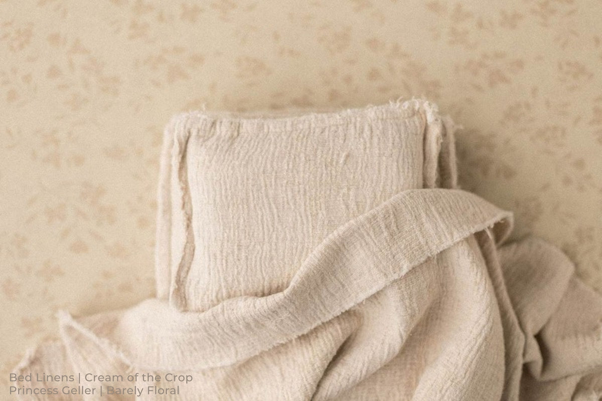 Bed Linens | Cream of the Crop / Princess Geller | Barely Floral