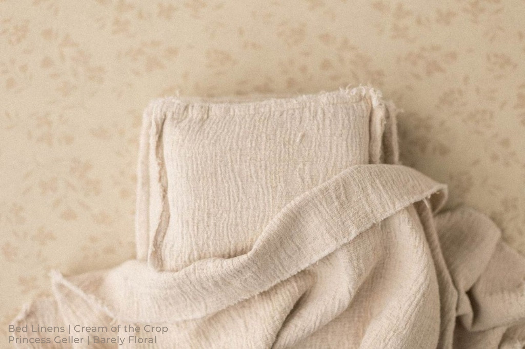 Bed Linens | Cream of the Crop / Princess Geller | Barely Floral