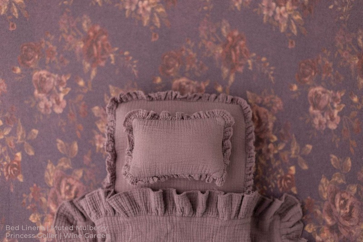 Bed Linens | Muted Mulberry / Princess Geller | Wine Garden