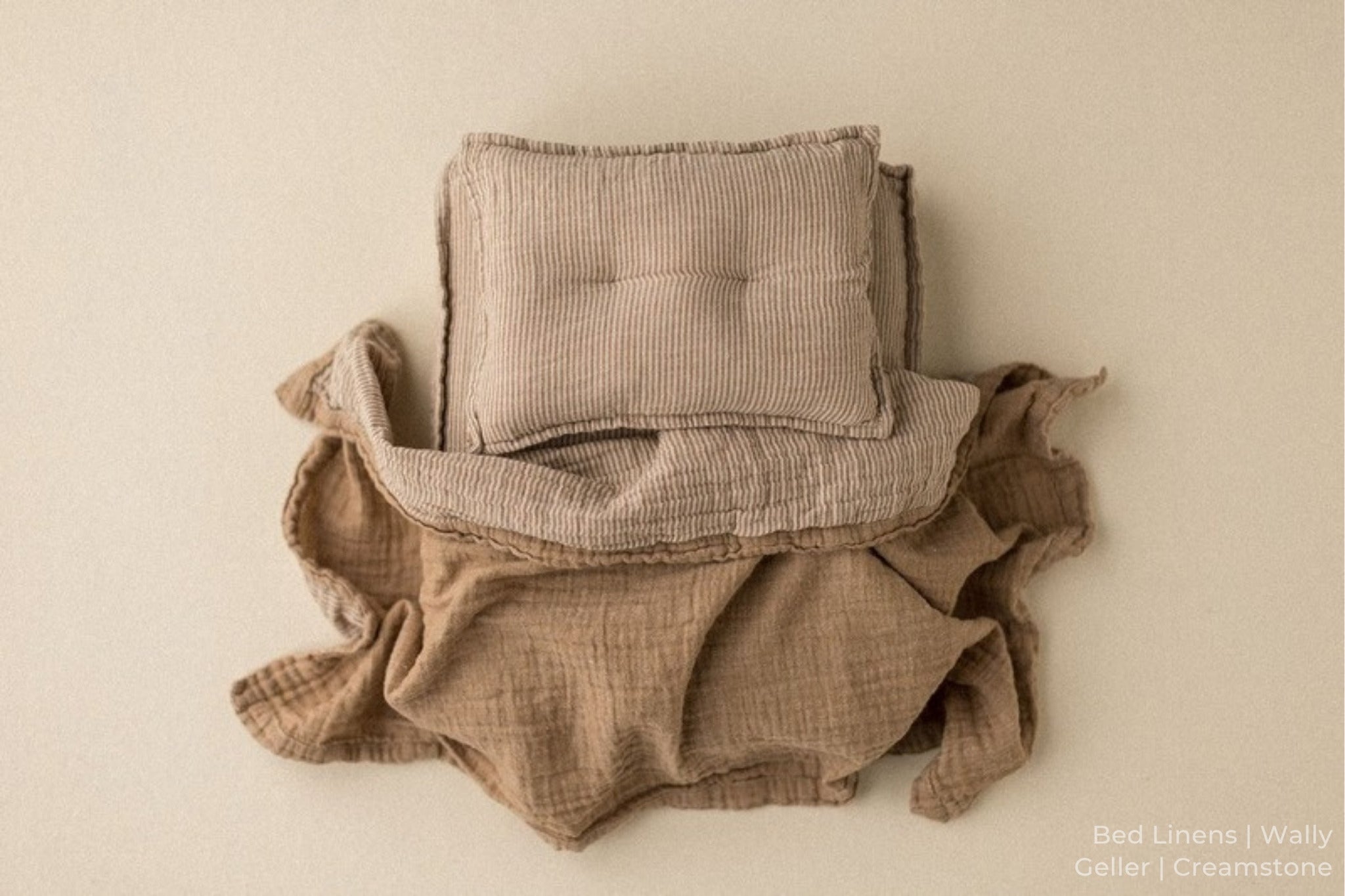 Bed Linens | Wally / Geller | Creamstone