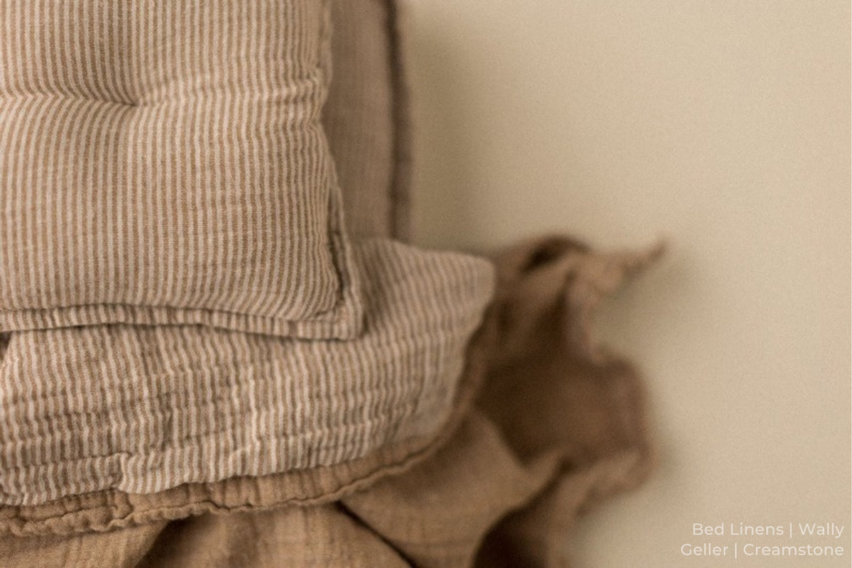 Bed Linens | Wally / Geller | Creamstone