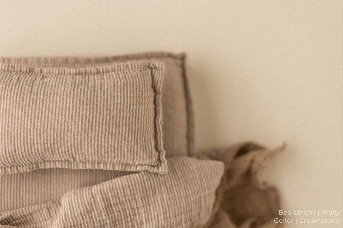 Bed Linens | Wally / Geller | Creamstone