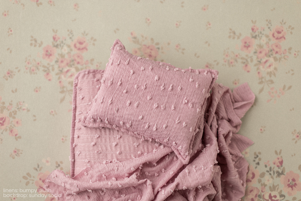 Bed Linens | Bumpy Blush