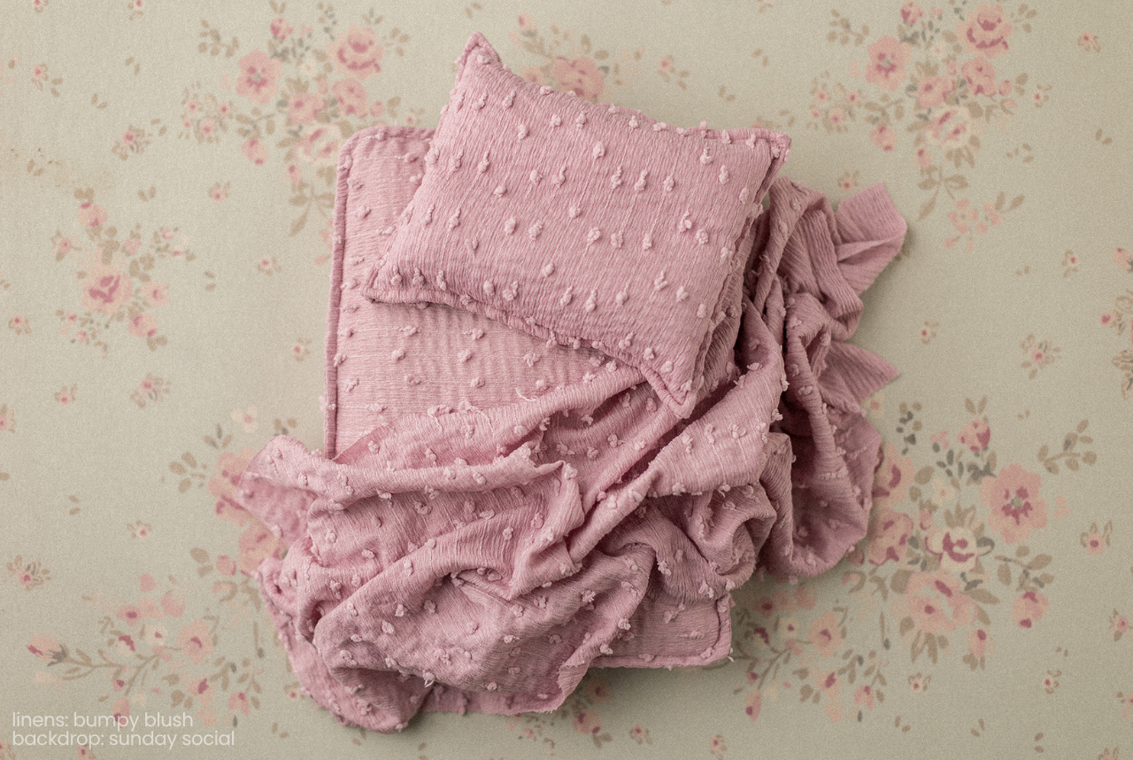 Bed Linens | Bumpy Blush