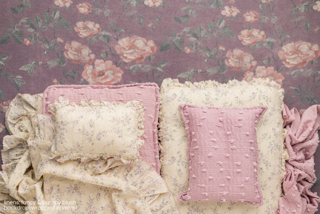 Bed Linens | Bumpy Blush