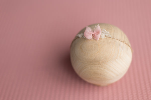 Bubble Bath | Deluxe Rustic Bow Headband