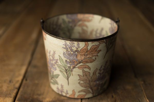 Bucket Hugger | 405 Vintage Print Botanical