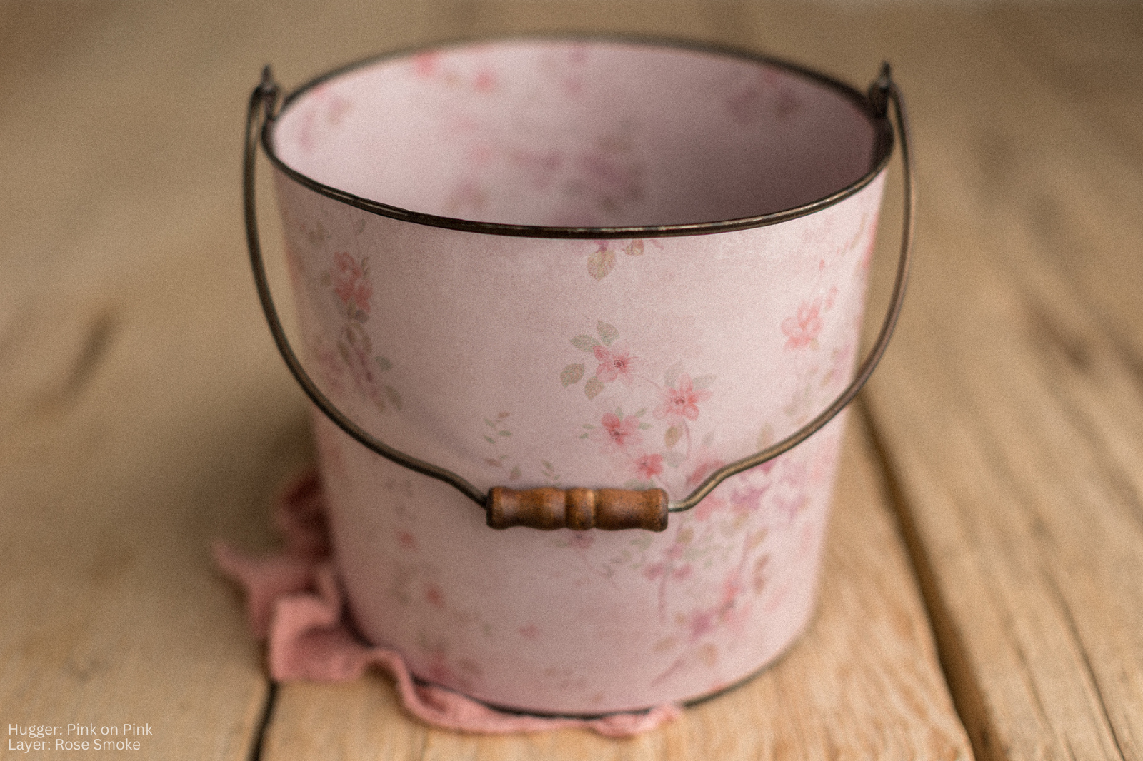 Bucket Hugger | Pink on Pink