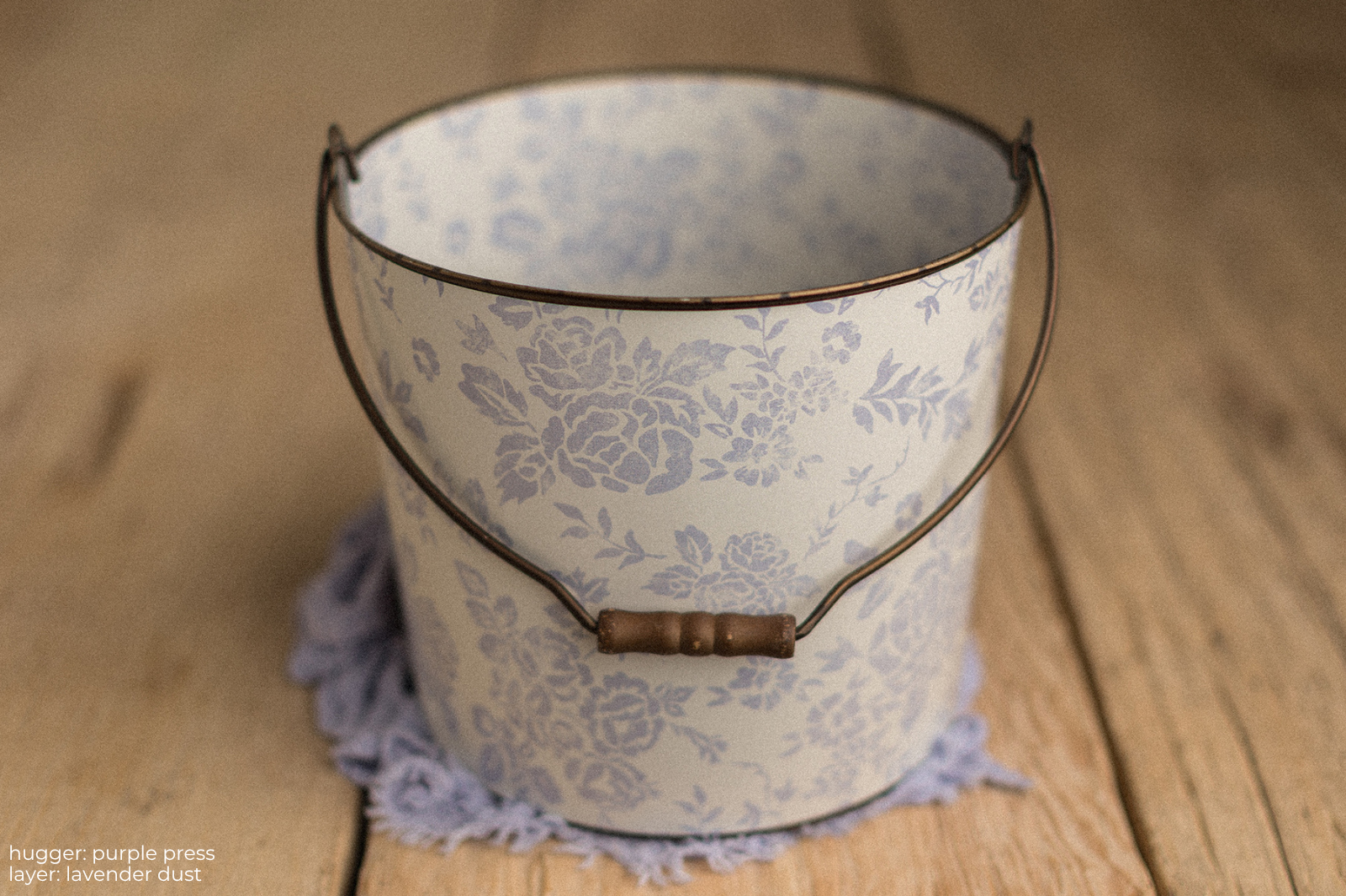 Bucket Hugger | Purple Press