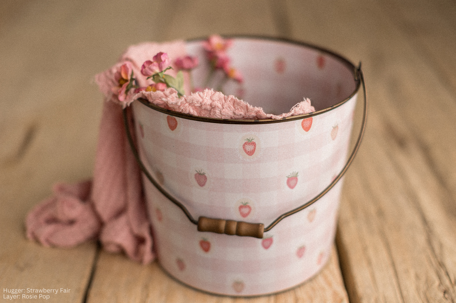 Bucket Hugger | Strawberry Fair