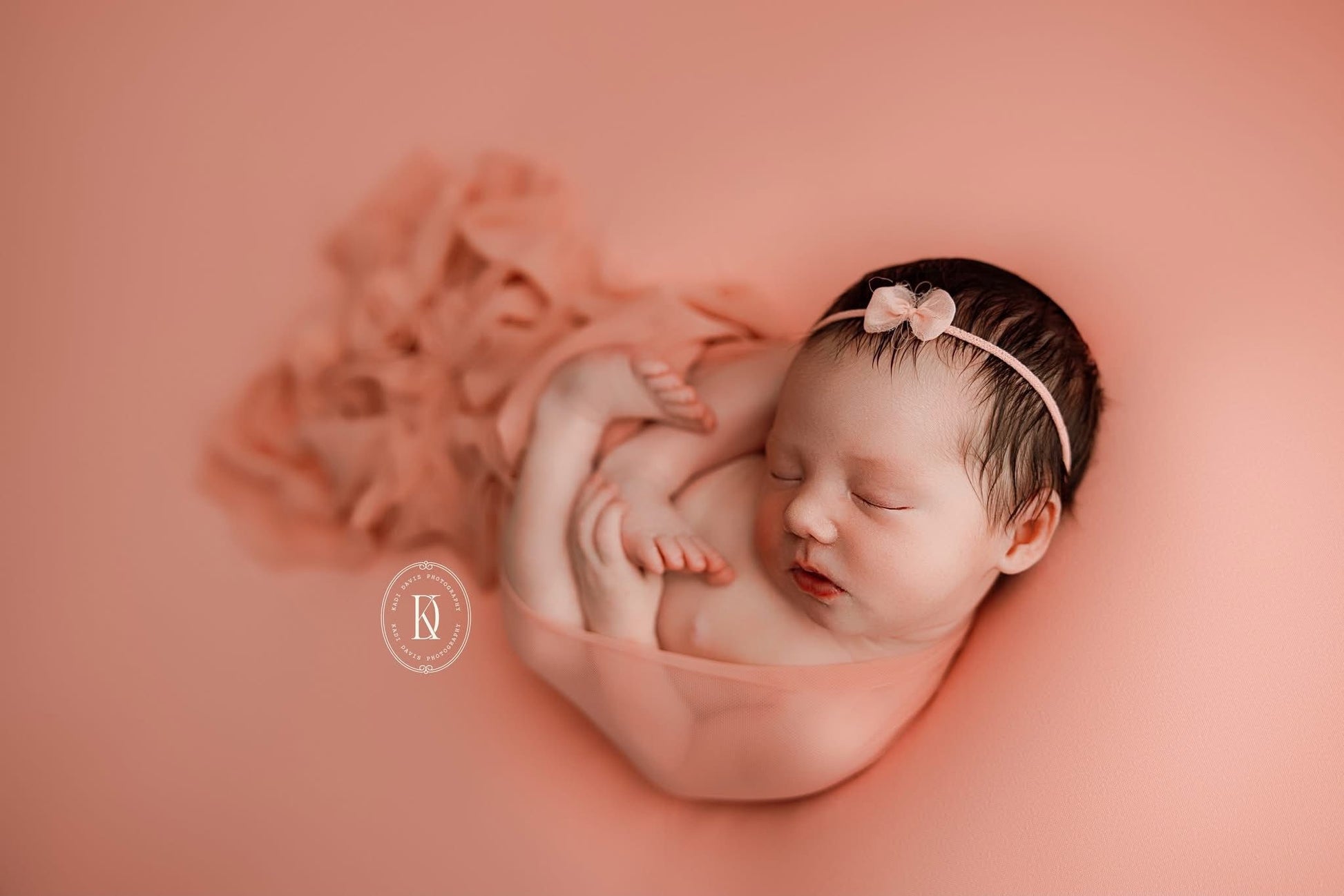 Middle Child Bow | Shrimp