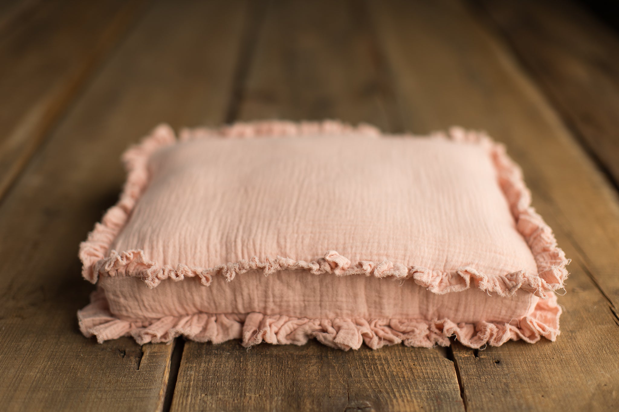 Double Ruffle Sheet | Ballet Pink