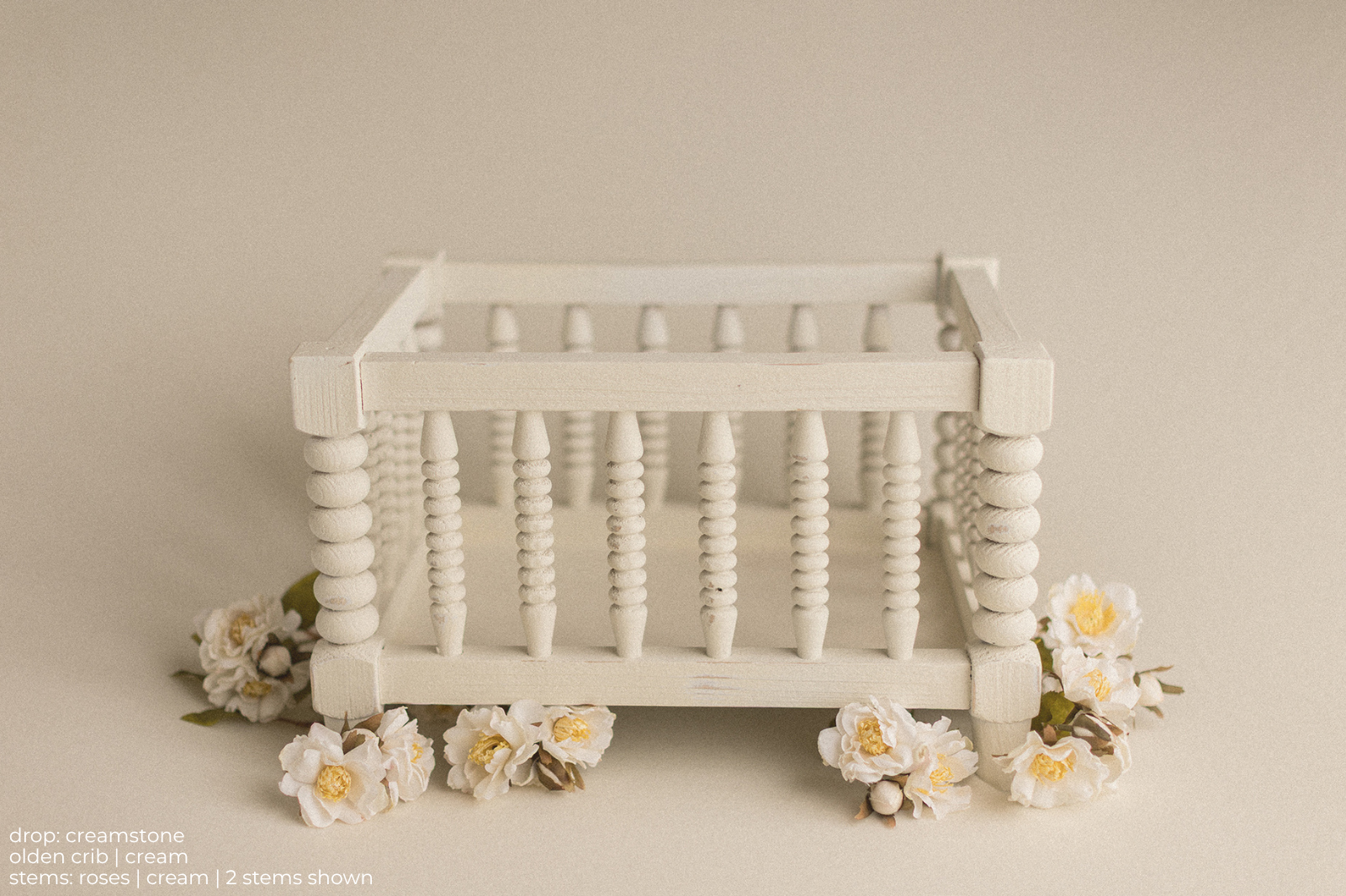 Olden Crib | Cream