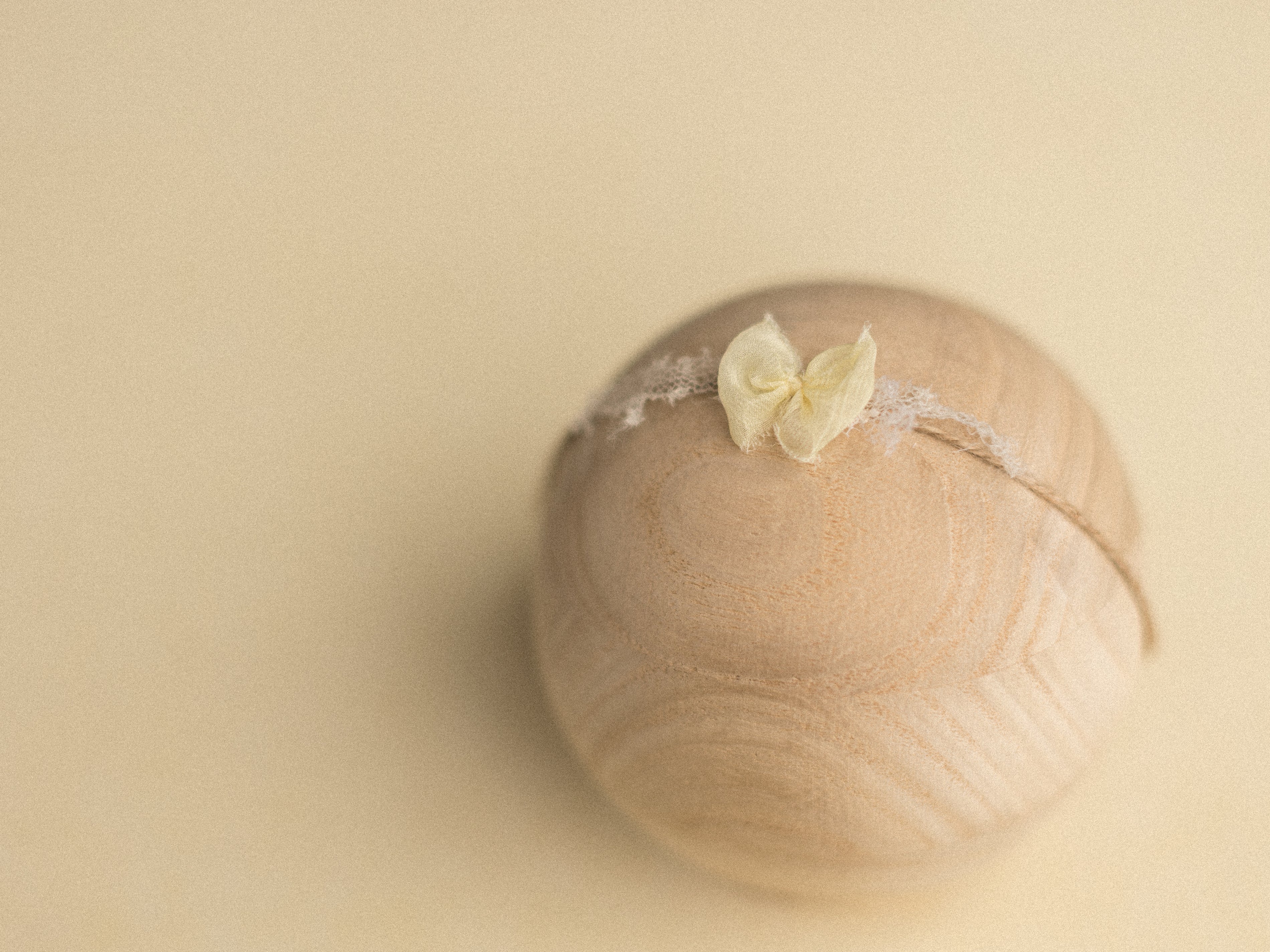 Pale Yellow | Deluxe Rustic Bow Headband