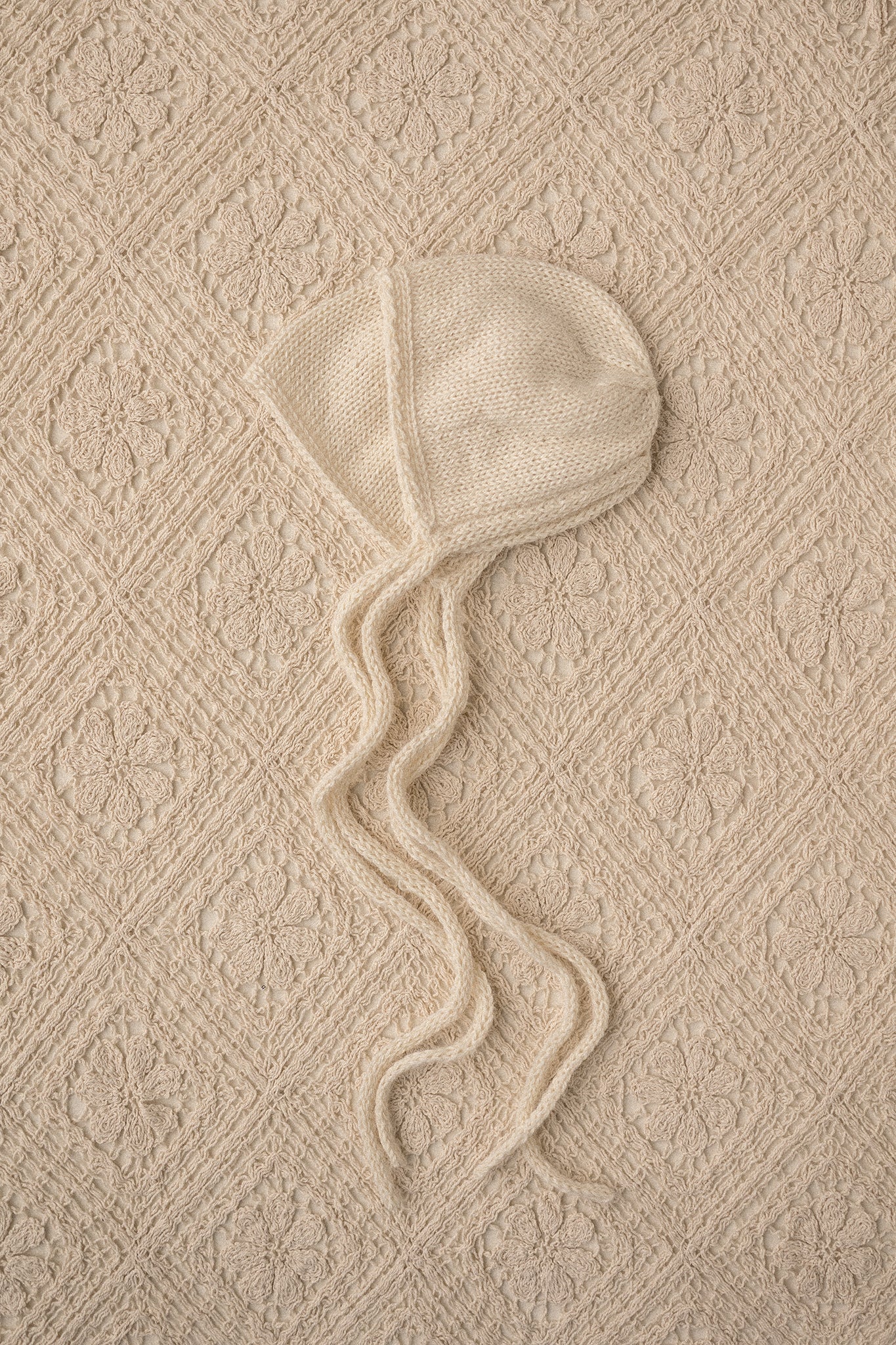Islene Bonnet + Wrap Set | HLP x Mama Knits
