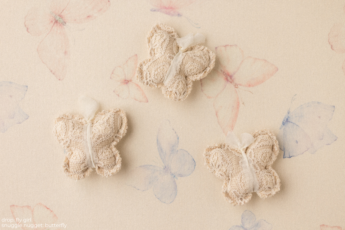 Snuggle Nuggets | Lace Butterfly