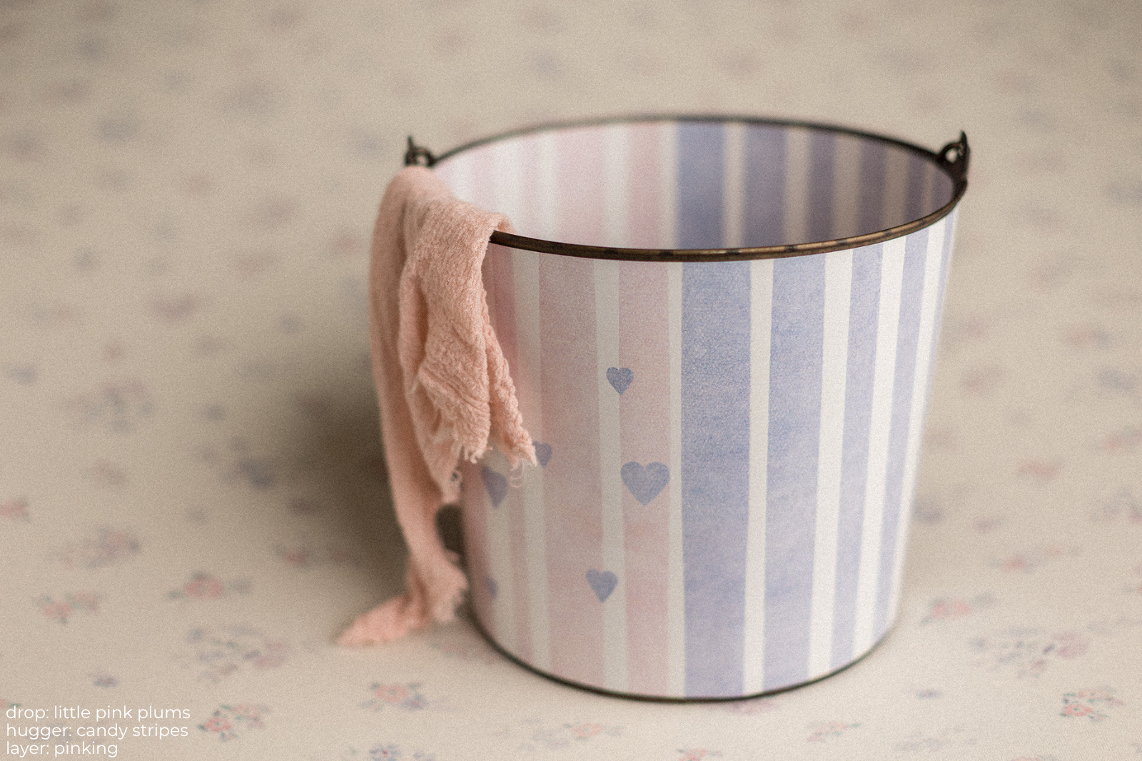 Bucket Hugger | Candy Stripes