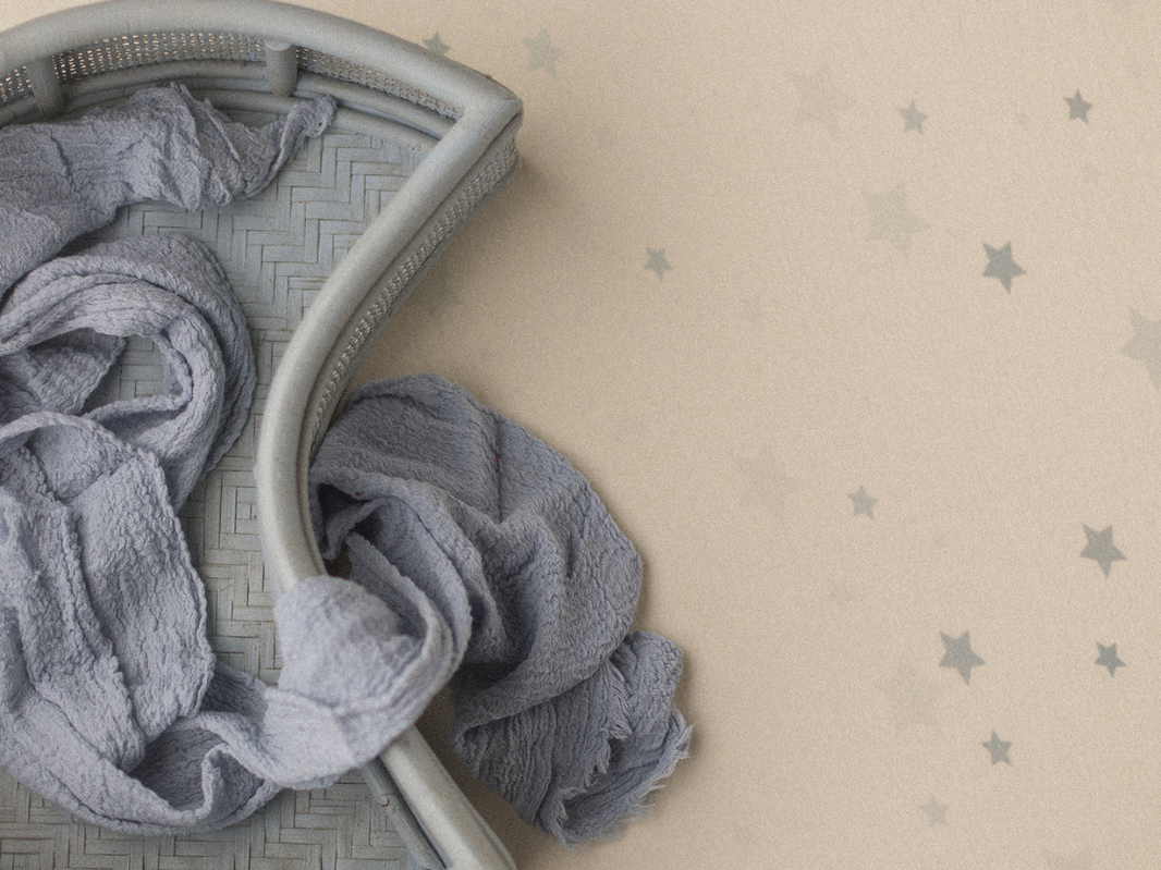 Wide Wrinkly Wrap | Blue Cloud