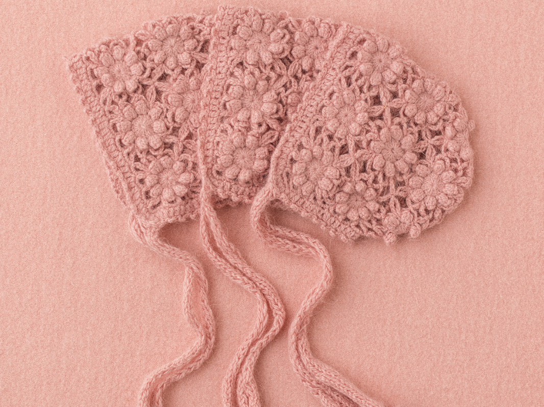 Flora Bonnet | Pink