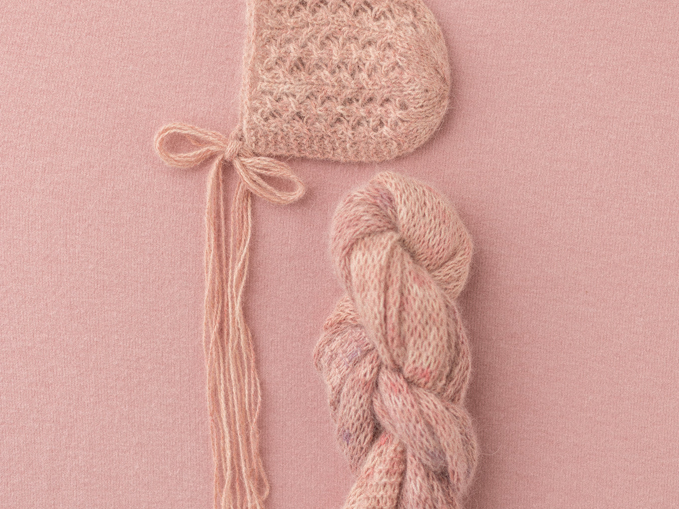 Rose Set | Pink | HLP x Mama Knits