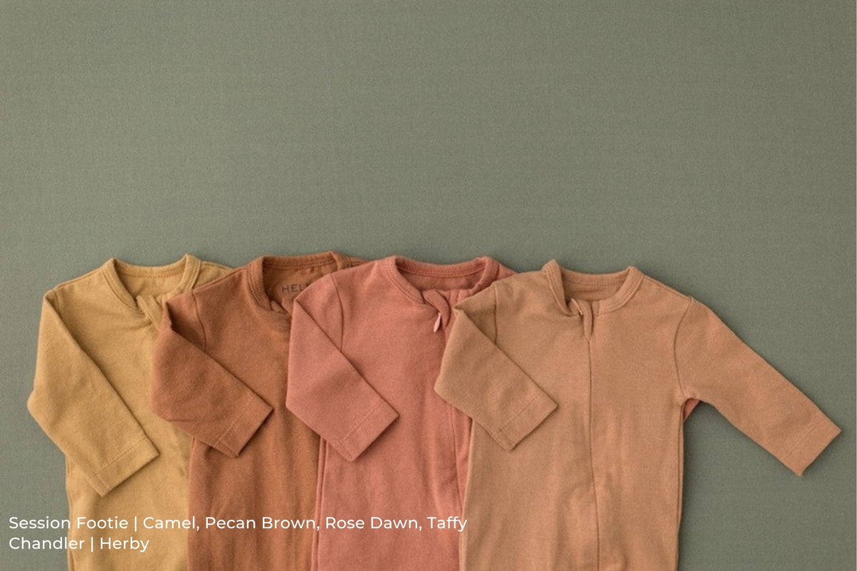 Session Footie | Camel, Pecan Brown, Rose Dawn, Taffy / Chandler | Herby