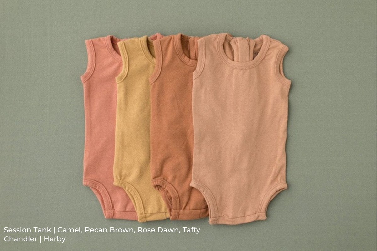 Session Tank | Camel, Pecan Brown, Rose Dawn, Taffy / Chandler | Herby