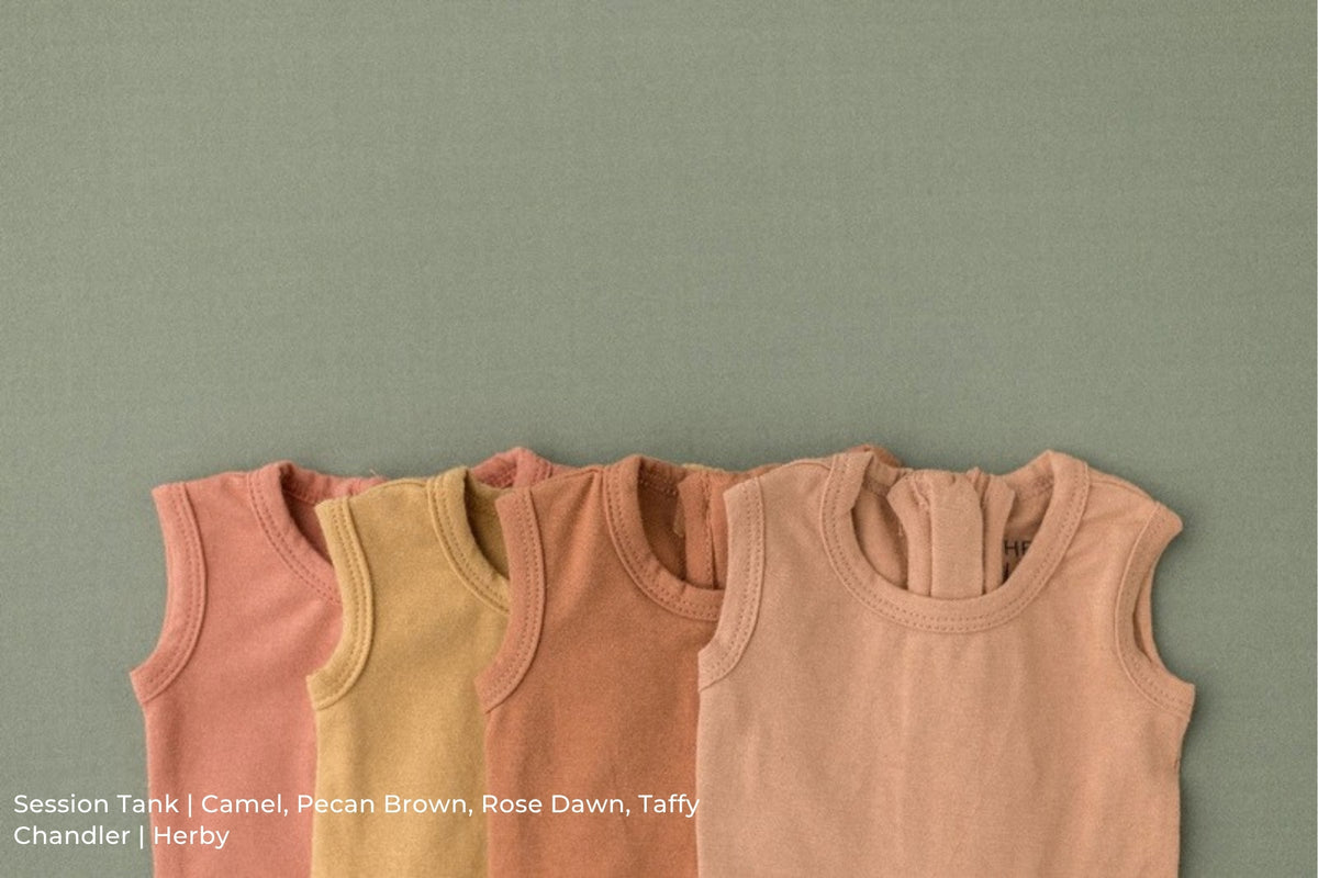 Session Tank | Camel, Pecan Brown, Rose Dawn, Taffy / Chandler | Herby