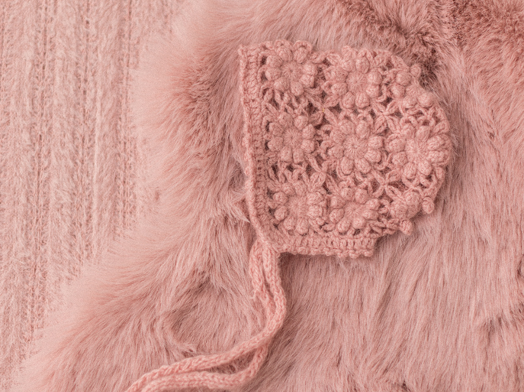 Flora Bonnet | Pink