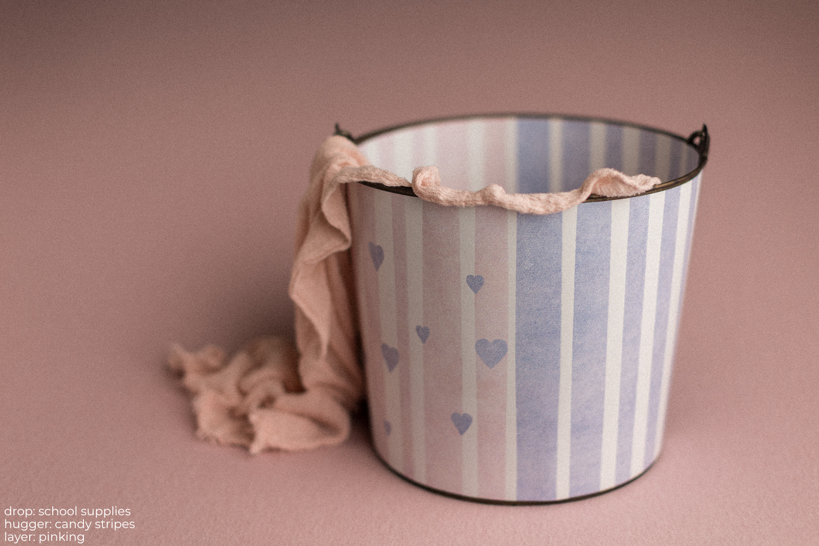 Bucket Hugger | Candy Stripes