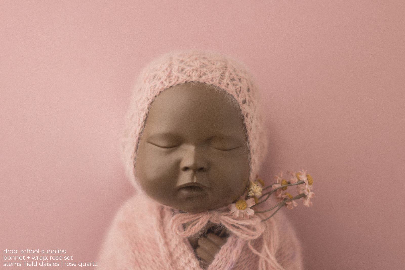 Rose Set | Pink | HLP x Mama Knits