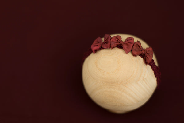 Sommelier | Triple Middle Child Bow Headband